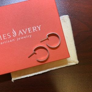 James Avery Hoop Ear Posts